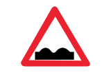 Uneven road